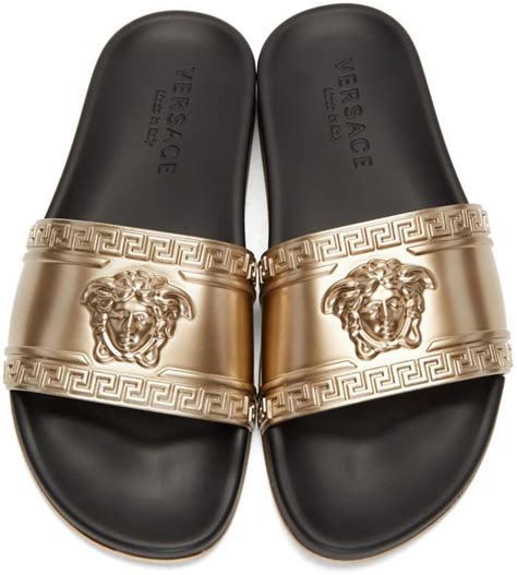 sandalias versace hombre precio|Men's Versace Designer Sandals & Slides .